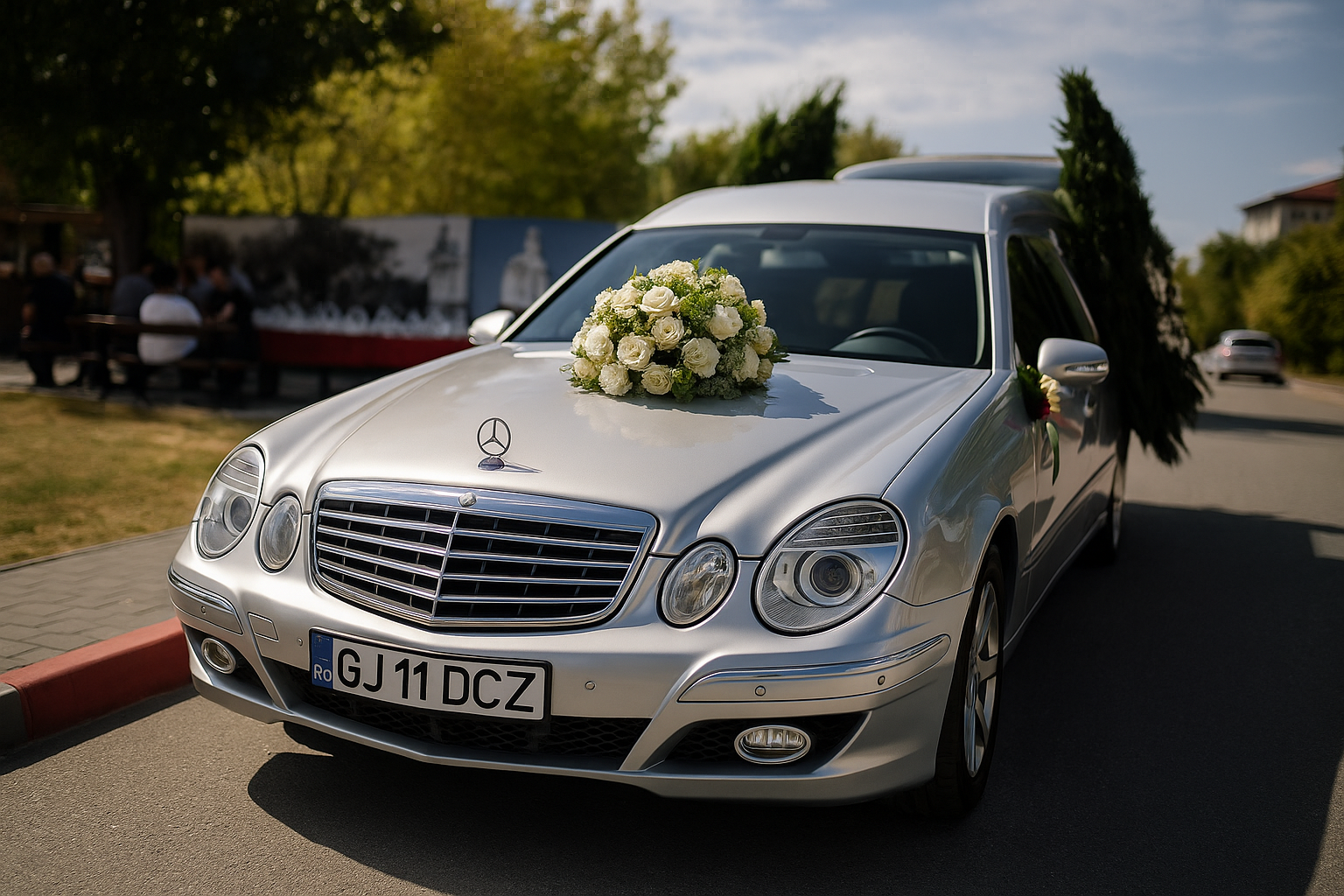 Mașini noi, mașină funerară conformă